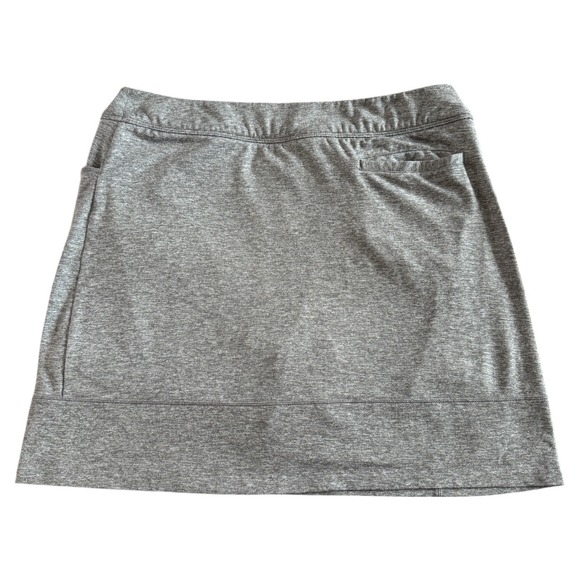 Adidas Womens Golf Skort Gray Heathered Athletic Performance Shorts medium - Picture 4 of 9